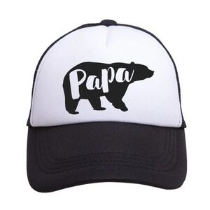 Tiny Trucker Co. Papa Bear trucker hat